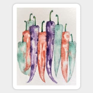 Hot Peppers Sticker